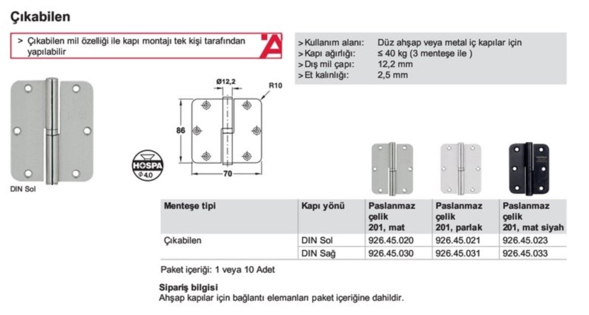 Yaprak Menteşe