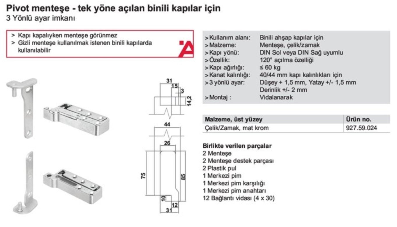 Pivot Menteşe